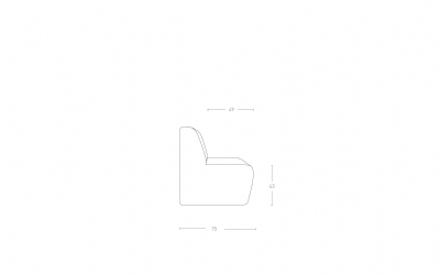 Dimensoes do produto sofa ricci